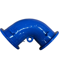 Coude en fonte ductile à prix d'usine DN100 DN200 DN300 PN16, raccords de tuyauterie DI de haute qualité