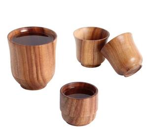 Wooden Coffee Cup Acacia Wood <b>Tea</b> <b>Mug</b> Eco Friendly Handmade Drinkware cup - Product Image 6