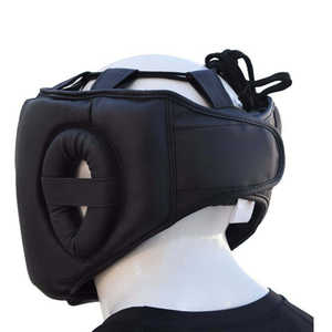 High Quality Head Guard Hot Selling Best Price Boxing Open Face Sparring Competition Like Boxing Headgear With Cheeks - Product Image 3