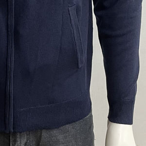 Chaqueta de chándal de punto para hombre con cremallera completa y mangas largas Ropa deportiva elegante y cómoda - Product Image 5