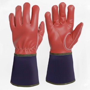 Heavy Duty Heat Resistant Leather Welding <b>Gloves</b> Safety <b>Gloves</b> for Welding and Fabrication Work - Product Image 1