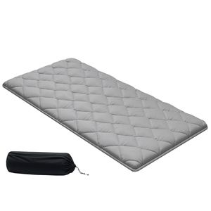 Japanese Tatami Mat Twin Size <b>Foldable</b> Futon <b>Mattress</b> with Fastener Storage Bag 9-Layer Floor Mat Japanese Style <b>Mattresses</b> - Product Image 1