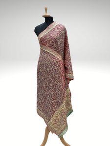 Safaa Factory Direct Viscose Jacquard Weaving Abaya Fabric - Luxury Ethnic Jamawar Pattern Modest Wear Garment Material - Product Image 3