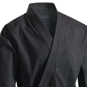 Kimono de karaté classique 100 % coton, poids lourd, pour entraînement d'arts martiaux, compétition de Kata, adultes, logo personnalisé - Product Image 3