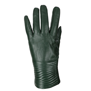 2026 Hot Sale Women Waterproof Thick Fleece Lined Cycling Driving PU Leather <b>Gloves</b> - Product Image 3