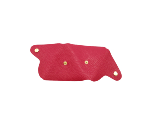 Monedero Triangular Minimalista de Cuero Italiano Castello, Altamente Recomendado, en Varios Colores, de Poliéster - Product Image 4