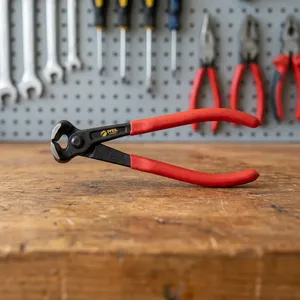 Alicate cortador superior de acero al carbono de precio al por mayor disponible en tamaños de 6 ", 7", 8 "perfecto para cortar alambres, cables y bridas - Product Image 2