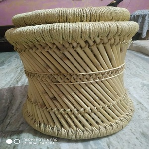 Wholesale Classic Bamboo Portable Ottoman with Bone Inlay Console for Entry Bedroom Hotels Restaurants Home Furniture - Product Image 5