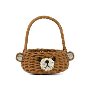Best Choice <b>Rustic</b> Design Eco-Friendly Cute Bear Animal Shaped Rattan Woven Carrying Basket Wholesale Decorative <b>Home</b> <b>Decor</b> - Product Image 1