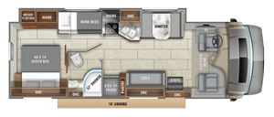 Autocaravana de Aluminio y Acero Euro 6 2026, Vehículo de Viaje, Caravana Móvil con Cocina, Cama y Espacio para Dormir para 4-6 Personas Familiares - Product Image 6