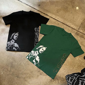 Men Heavyweight Cotton Oversized Graphic Print SDL <b>TShirts</b> Short Sleeve Vintage Summer High Quality Factory Price in Stock Tees - Product Image 2