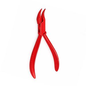 Flat Nose Pliers Smooth Jaws Jewelry Making <b>Tool</b> Carbon Steel Red Handle Non Marring Wire Bending Crafting Manual Hand <b>Tool</b> - Product Image 6