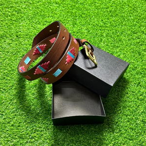 Fabricant de ceintures en cuir à rivets de qualité supérieure, fournisseur OEM, exportateur, logo personnalisé, production en gros, prix de gros - Product Image 3