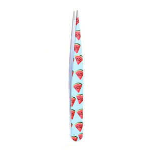 Pinza de Cejas de Acero Inoxidable de Lujo, Punta Puntiaguda, Diseño Ecológico, Ligero y Reutilizable, para Pelo Fino y Corto - Product Image 2