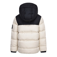Blouson matelassé léger pour homme avec logo personnalisé, veste d'hiver chaude à capuche en duvet, streetwear décontracté pour l'extérieur
