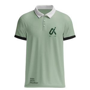 Polo en mélange de coton et de polyester pour homme, OEM ODM, logo brodé personnalisé, uniforme décontracté professionnel - Product Image 6