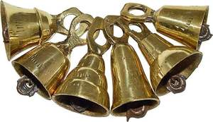 Campana marina de latón para decoración de barcos, detalles vintage para el hogar o señales marítimas y sonoras. Campanas elegantes y duraderas en material de latón. - Product Image 4