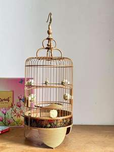 Basics <b>Bird</b> <b>Cage</b> <b>Large</b> Includes Locking Casters and <b>Bird</b> <b>Cage</b> Accessories - Product Image 2