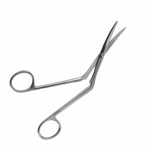 Ciseaux nasaux angulaires Medic Instrument TC 10,5 cm avec manche or et noir, alimentation manuelle, vente en gros par SurgiRight - Product Image 6