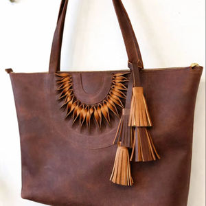 Excellent Quality Durable Women Leather <b>Tote</b> Bag Premium Ladies Handbag for Daily Use Office Available At Competitive Price - Product Image 6