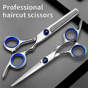 Ciseaux à effiler professionnels de 6 pouces en acier japonais, ciseaux de coiffure pour effiler et couper les cheveux - Product Image 6