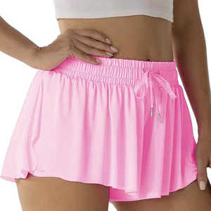 Pantalones Cortos Deportivos de Verano para Mujer, Nueva Moda, Casuales, 100% Algodón, Cintura Elástica, Transpirables, para Fitness y Running, 2027 - Product Image 3