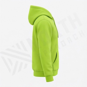 Wholesale High Quality Custom <b>Men</b> <b>Pullover</b> Hoodie Oversized Plain Blank Heavyweight 400 500GSM Embroidered Technique Casual - Product Image 3