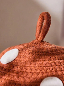 Cute Mushroom Design Cotton <b>Gift</b> Basket Handmade For Ramadan Kareem <b>Eid</b> Decoration <b>Gift</b> Packaging - Product Image 3