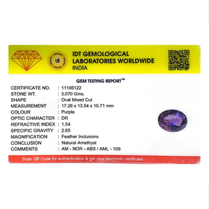 Natural Amethyst Loose Gemstone 15.35 Carat Heart Faceted Cut Purple Calibrated for Fine Jewelry - Product Image 4