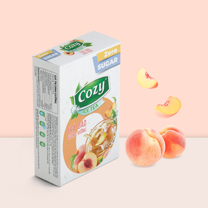 New Competitive Price Instant Ceylon Black Tea Powder Natural Flavor 12 18 Sticks Per Box Cozy Tea Peach <b>Zero</b> <b>Sugar</b> Free - Product Image 1