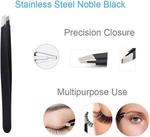 Pinzas de precisión y juego de tijeras Ultra Grip Lash Tools Zero Gap Beauty Micro Point Lash, pinzas ultrafinas para extensión de pestañas - Product Image 3