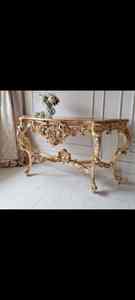 Luxury Handcrafted Solid Wood Square Accent <b>Table</b> with Antique Gold Finish Decorative <b>Side</b> Furniture for Living Room - Product Image 2