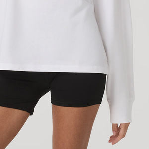 Camiseta Oversize para Mujer, Tejido de Primera Calidad, Prenda Esencial Moderna para el Armario, Ropa Casual, Servicio OEM para Diseños al por Mayor 2026 - Product Image 4