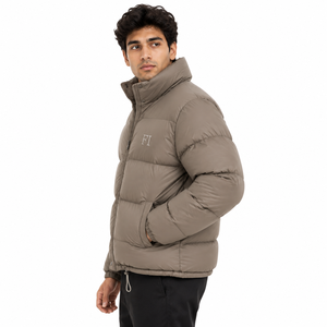 Chaqueta Casual Acolchada para Hombre, para Viajes al Aire Libre y Uso Diario, Chaqueta de Invierno con Cuello Alto y Diseño Acolchado, OEM - Product Image 4