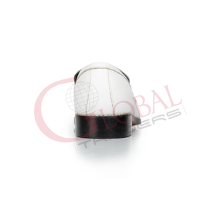 Mocassins d'affaires pour hommes en cuir véritable pur, respirants, toutes saisons, à enfiler, couleur blanche - Product Image 6