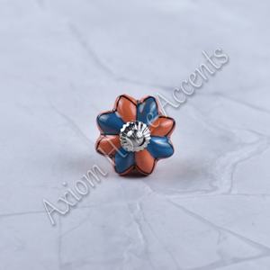 Perillas de cerámica rústicas con acabado antiguo para armarios, muebles de dormitorio, armario, cajón, axioma, acentos para el Hogar, baño, Hotel al aire libre - Product Image 4