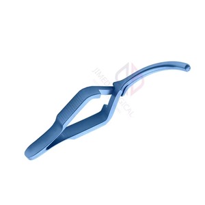 Pinza para Bulldog DEBAKEY de 7.5cm, Precio de Fábrica OEM, Aprobada por la CE, Instrumento de Microcirugía de Acero Inoxidable Atraumático con Recubrimiento Azul - Product Image 1