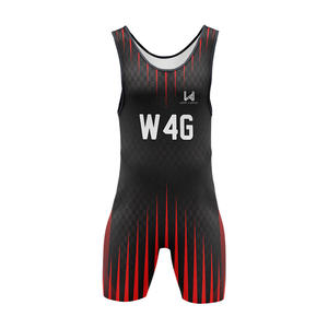 ชุดซิงเกิลเล็ตมวยปล้ำทีมชาติอเมริกันสำหรับผู้ชาย พิมพ์ลายตามสั่ง ผลิตจากผ้าสแปนเด็กซ์/โพลีเอสเตอร์ ยืดหยุ่นสูง น้ำหนักเบา แห้งเร็ว ทรงปกติ มีไซส์ตามสั่ง - Product Image 1