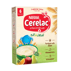 Cere Lac, <span class=keywords><strong>Cereal</strong></span> Infantil <span class=keywords><strong>de</strong></span> Arroz con <span class=keywords><strong>Miel</strong></span> <span class=keywords><strong>y</strong></span> <span class=keywords><strong>Trigo</strong></span>, con Frutas Mixtas <span class=keywords><strong>y</strong></span> Leche - Product Image 6