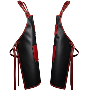 Restaurant Bar Uniforms Handcrafted Leather Bartender Apron Mixologists Bar Staff Professional Grade Luxury Protection Gear - Product Image 2