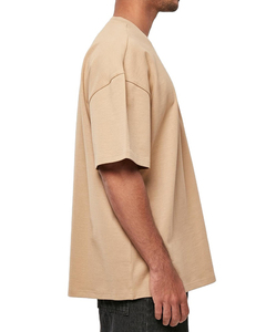 T-shirts personnalisables pour hommes, 220 GSM, délavés à l'acide, style streetwear vintage, grammage lourd, coupe oversize, grandes tailles, design uni, épaules tombantes - Product Image 2