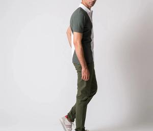 Camiseta Polo de Fibra de Bambú para Hombre, Camiseta Polo Deportiva que Absorbe la Humedad, Camiseta Polo de Corte Atlético para Hombre, Camiseta Polo de Diseño Personalizado para Hombre - Product Image 2