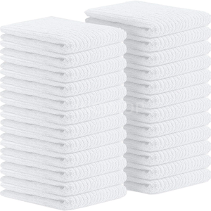 Paño de Cocina de Algodón 100% Acordonado, 16x19, 32oz, Blanco, Resistente, para Restaurantes y Cocinas, de Asian Industrial, a Bajo Precio - Product Image 2