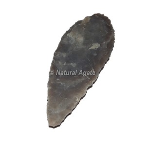 มีดปลายหัวลูกศรอาเกตแบบผ่ามือ | มีดหินอาเกต - Product Image 3