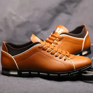 Chaussures décontractées pour hommes, nouveau style britannique, toutes saisons, chaussures de banquet pour gentleman, chaussures de sport confortables, résistantes à l'usure, chaussures plates - Product Image 4