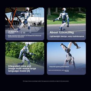 Robot Humanoide <span class=keywords><strong>R1</strong></span> con IA e Interacción por Voz, Personalizable, para Compañía en el Hogar, Uso Educativo y de Entretenimiento, Hecho en China - Product Image 2