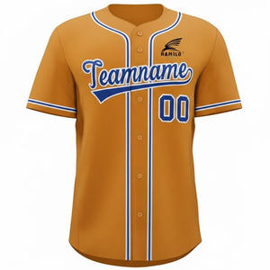 Conjunto de Uniforme Deportivo de Béisbol para Hombre, de Secado Rápido, Transpirable, 100% Poliéster, con Logotipo Personalizado, para Adultos - Product Image 4