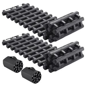 Tappetini di Trazione in Materiale TPR da 7 TON (Coppia) per Recupero Pneumatici di Veicoli Stradali/Auto/Pickup/SUV/Camper - Rampe e Scale - Product Image 1