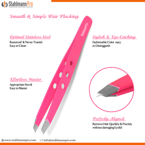 Pince à épiler personnalisée 2026, vente chaude, haute qualité, en acier inoxydable durable, prix de gros, marque privée, pince à épiler pour sourcils - Product Image 4