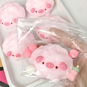 Children's Silicone Pig Toy Novelty Stress-Relieving <b>Squeeze</b> <b>Ball</b> Simulation Entertainment Game Pressure-Relieving Stretching - Product Image 3